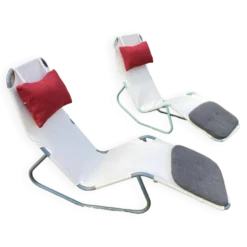 Paire de chaises longue Barwa Vers 1947