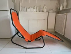 Paire de chaises longues "Barwa" de John Waldheim et Edgar Bartolucci 1950