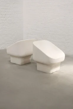 Paire de chaises longues en fibre de verre Douglas Deeds pour Sintoform, USA