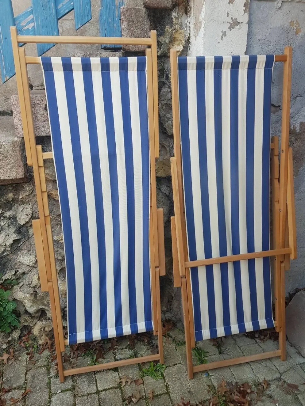Paire de chiliennes vintage