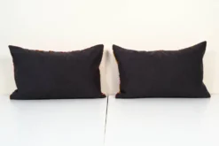 Paire de coussins Ikat