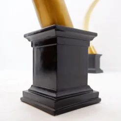 Paire de fausses défenses d'éléphant - 20ème siècle H:82cm