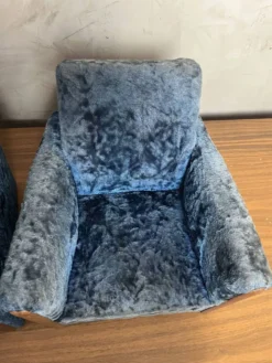 Paire de fauteuils de maitrise