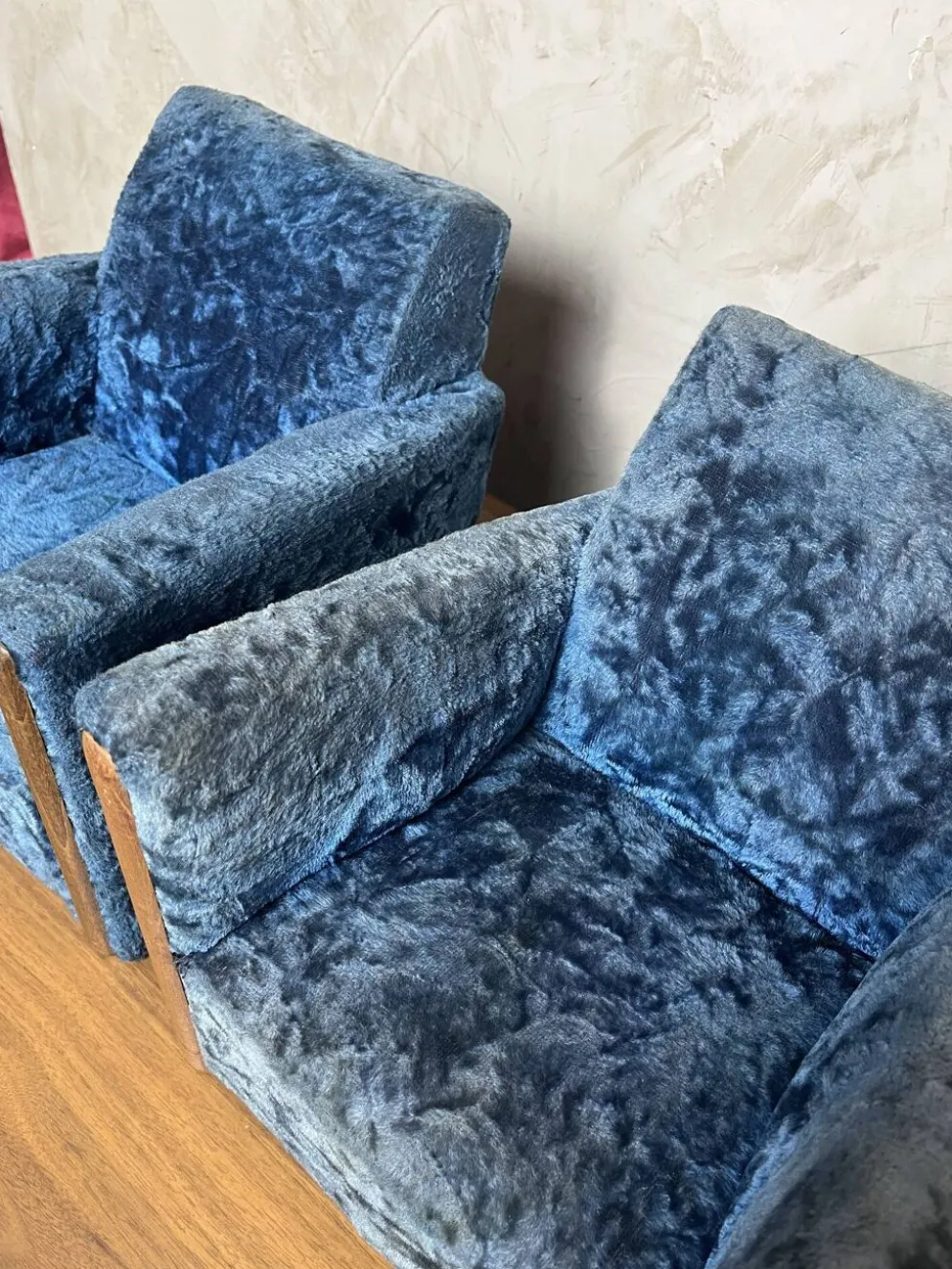 Paire de fauteuils de maitrise