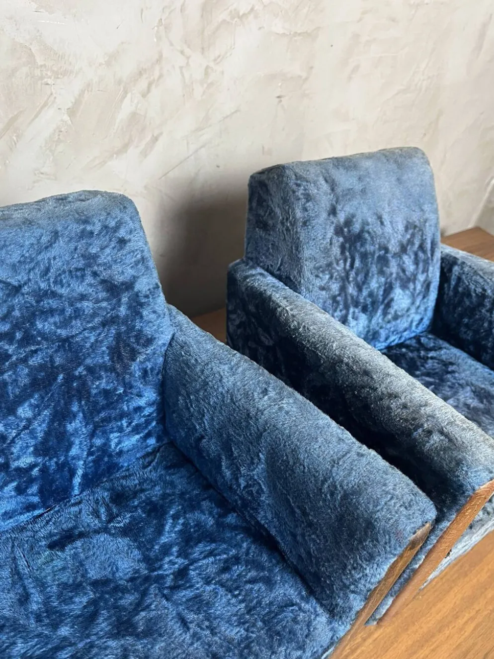 Paire de fauteuils de maitrise