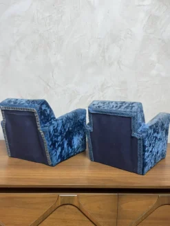 Paire de fauteuils de maitrise