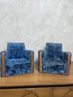 Paire de fauteuils de maitrise