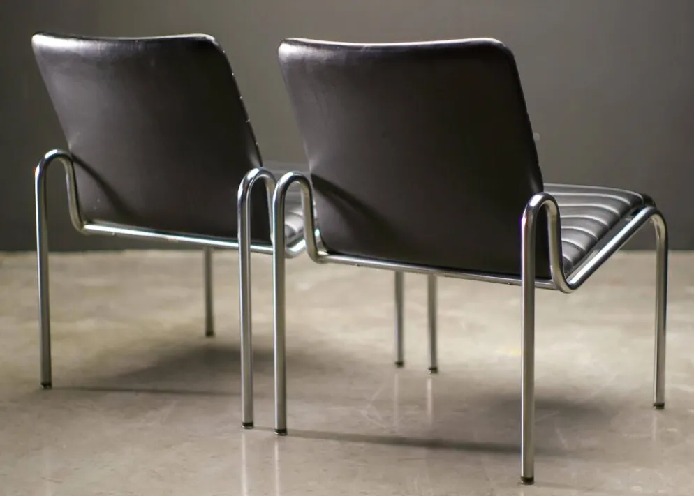 Paire de fauteuils modèle No 703 de Kho Liang Ie, 1968