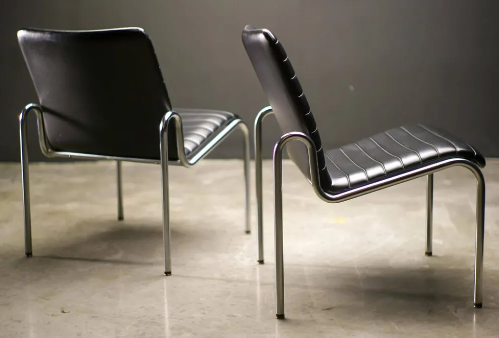 Paire de fauteuils modèle No 703 de Kho Liang Ie, 1968