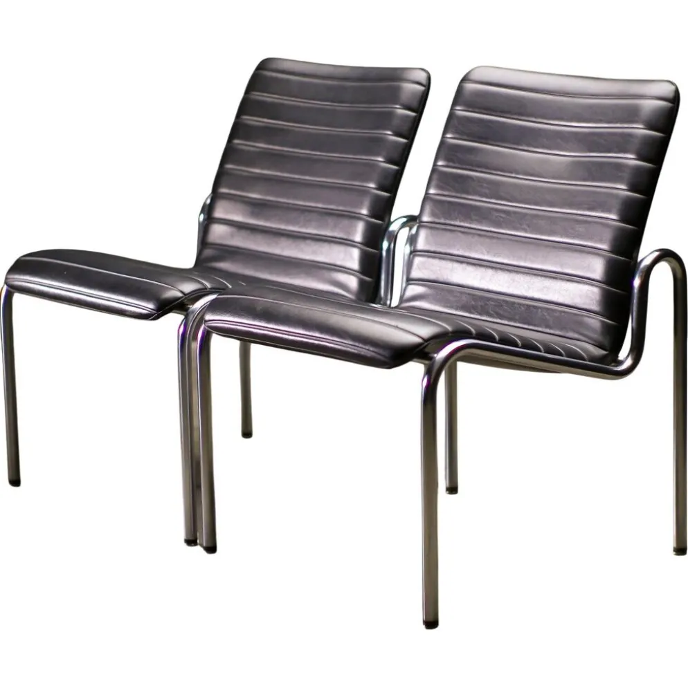 Paire de fauteuils modèle No 703 de Kho Liang Ie, 1968