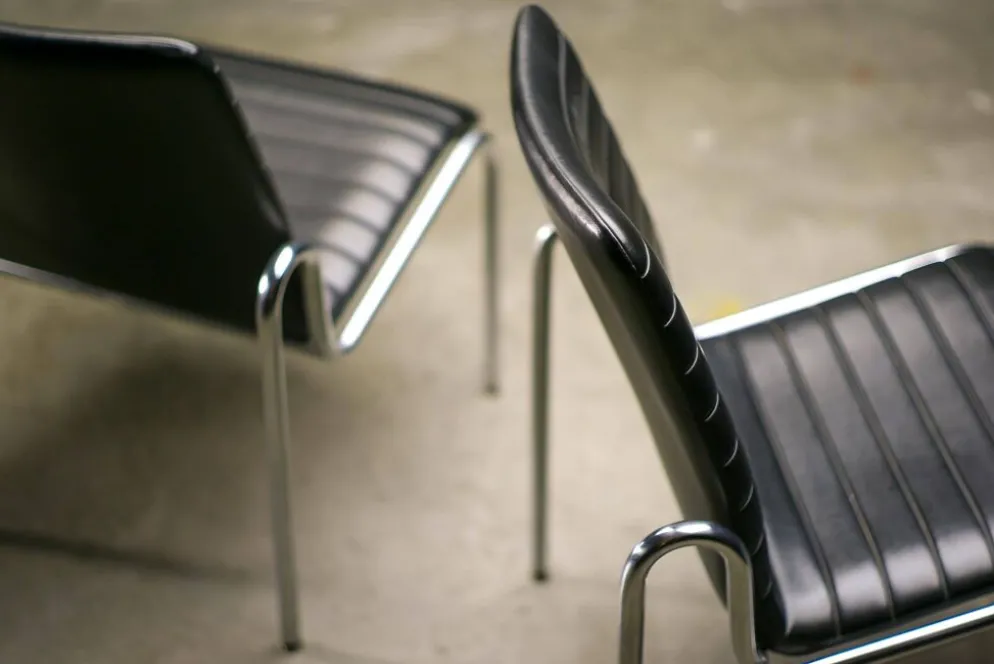 Paire de fauteuils modèle No 703 de Kho Liang Ie, 1968