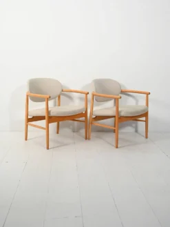 Paire de fauteuils "Pluto" par Alf Svensson