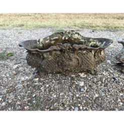 Paire de jardinières en fonte 1900 de Charleville - Mézières