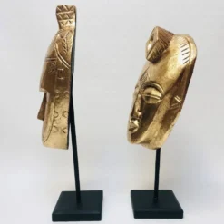 Paire de Masques Africains