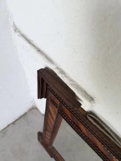Paire de miroir bois style tramp art
