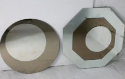Paire de miroirs "cinétiques", France, circa 1970