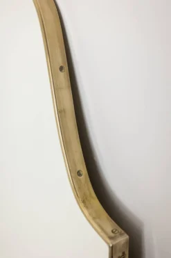 Paire de miroirs dans le style de Gio Ponti, années 1980-90