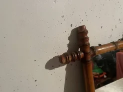 Paire de miroirs en bois, années 40
