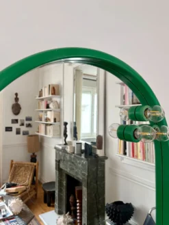 Paire de miroirs en plastique italien Gedy 1970