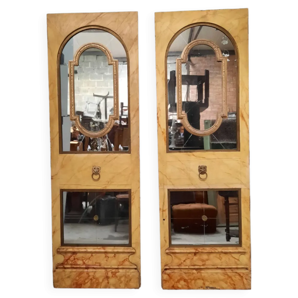 Paire de panneau en mirroir