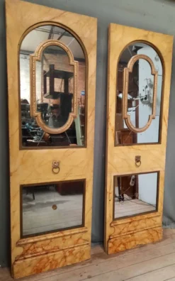 Paire de panneau en mirroir