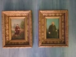 Paire de portaits-xixeme
