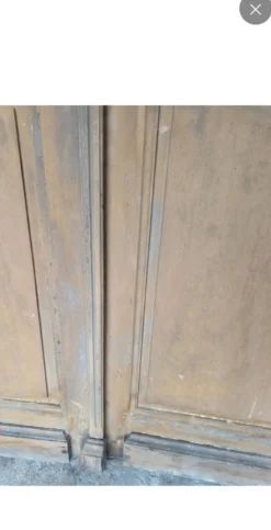 Paire de portes art nouveau anciennes