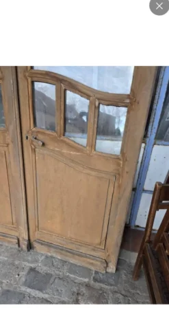 Paire de portes art nouveau anciennes