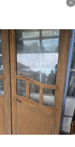 Paire de portes art nouveau anciennes