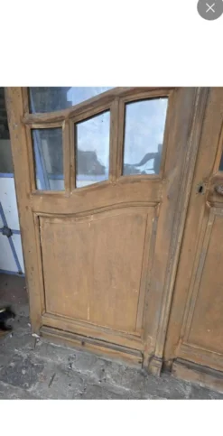 Paire de portes art nouveau anciennes