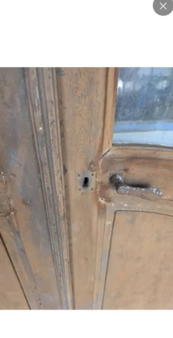 Paire de portes art nouveau anciennes