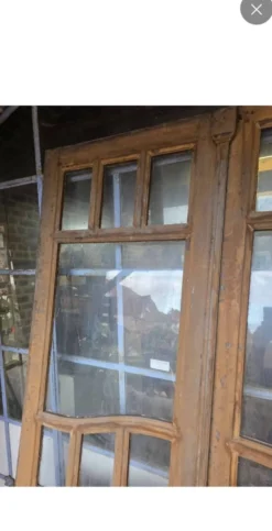 Paire de portes art nouveau anciennes