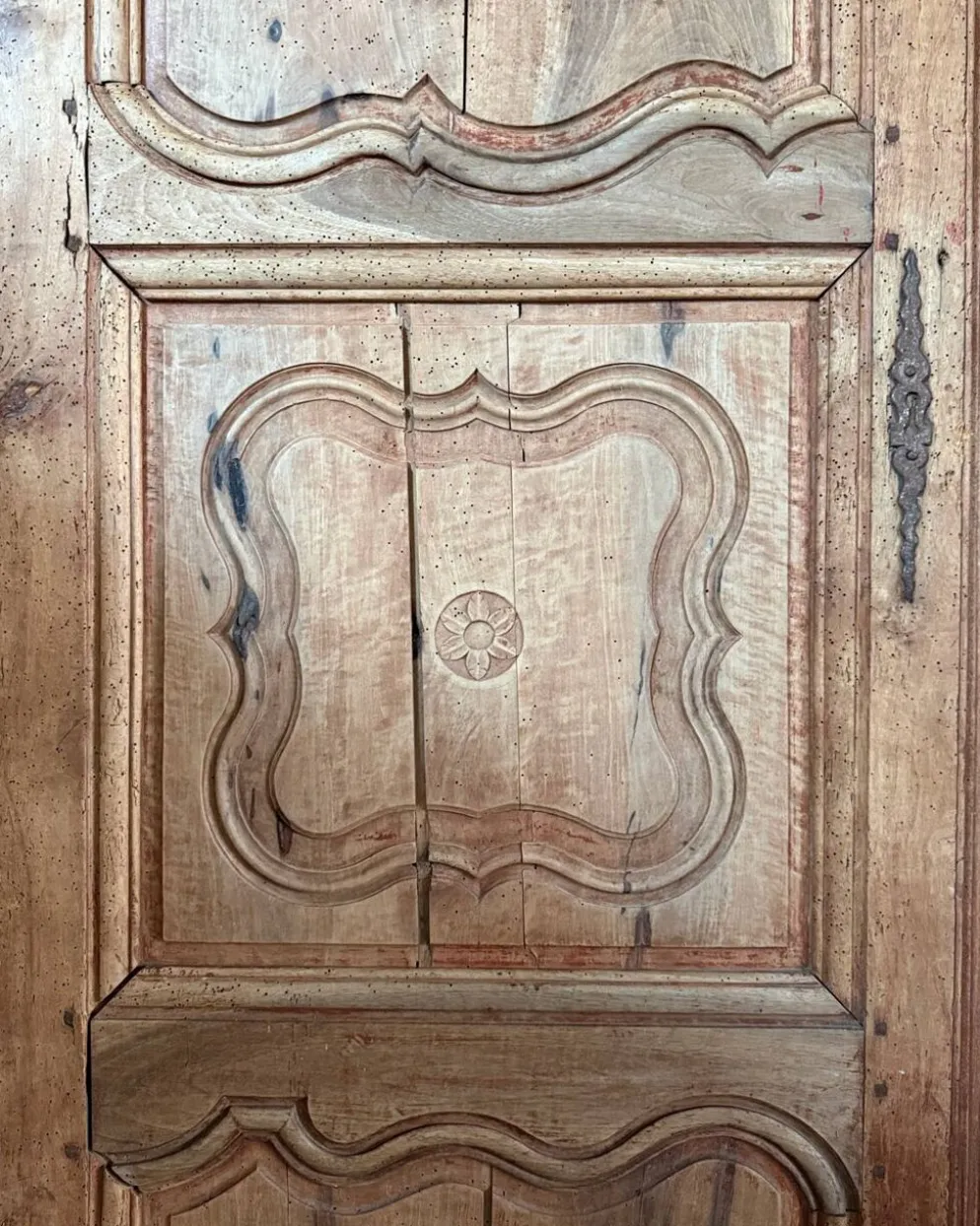 Paire de portes d’armoire anciennes