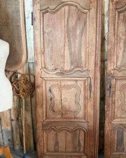 Paire de portes d’armoire anciennes