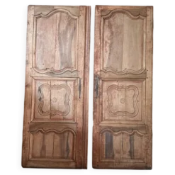 Paire de portes d’armoire anciennes
