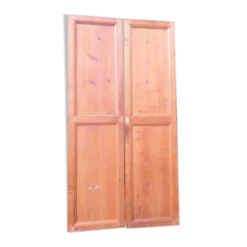 Paire de portes 248x129cm anciennes