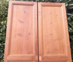Paire de portes 248x129cm anciennes