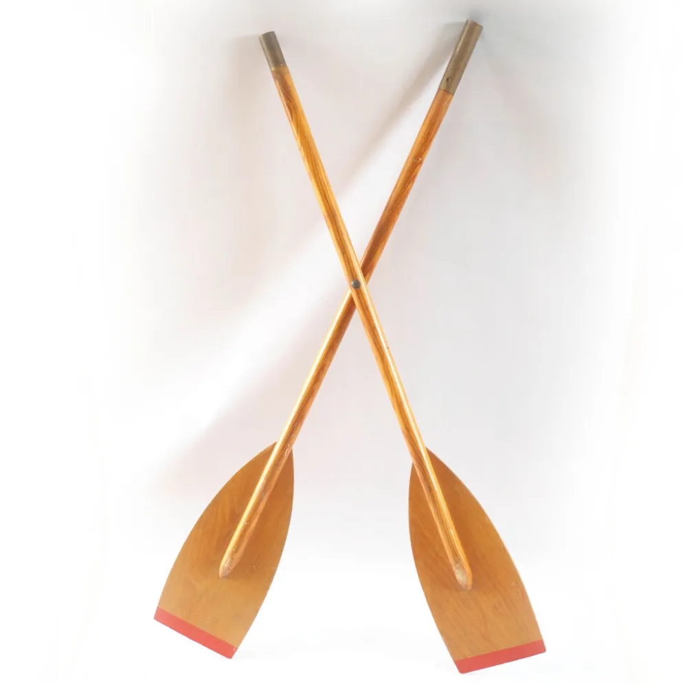 Paire de rames en bois anciennes