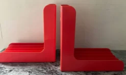 Paire de range vinyles Boa Inter Holland années 70