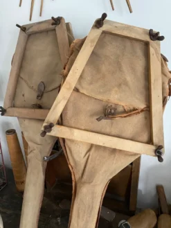 Paire de raquette de tennis vintage