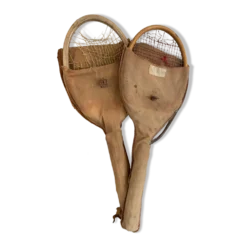Paire de raquette de tennis vintage