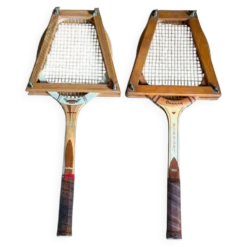 Paire de raquettes tennis 1960