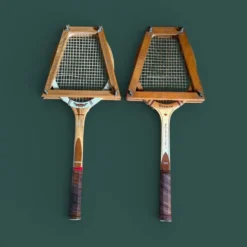 Paire de raquettes tennis 1960