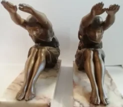 Paire de serre-livres époque art deco