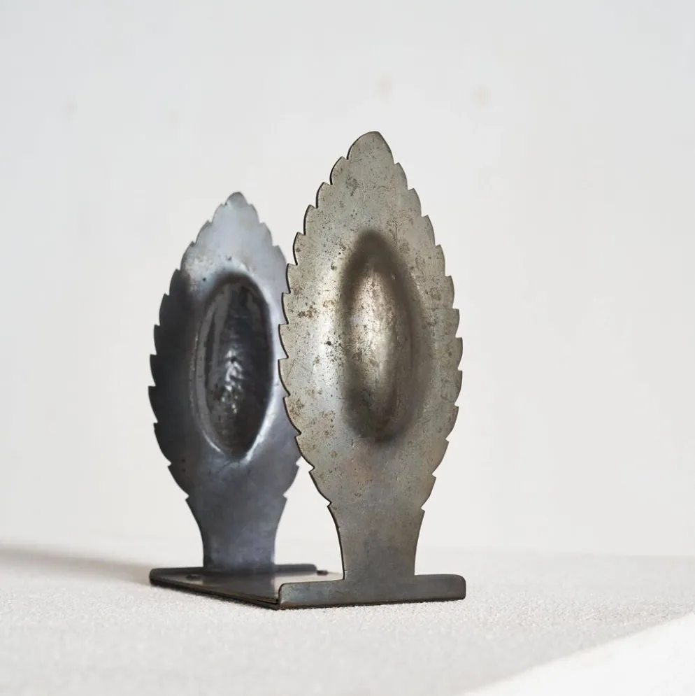 Paire de serre-livres sculpturaux Art déco 1930