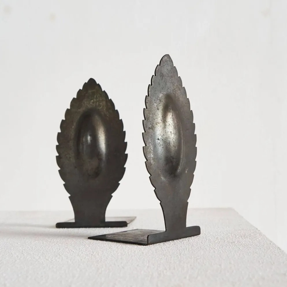 Paire de serre-livres sculpturaux Art déco 1930