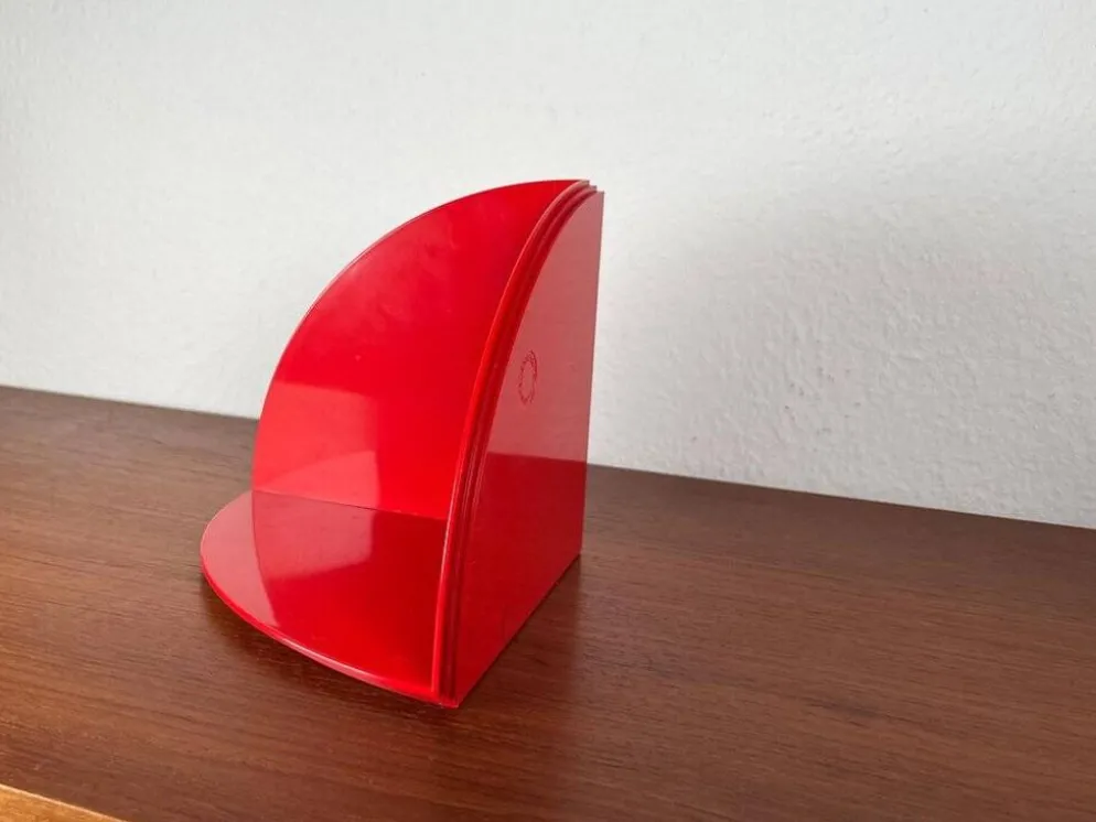 Paire de serre-livres Space Age modèle 4909 par Giotto Stoppino pour Kartell, Italie 1960