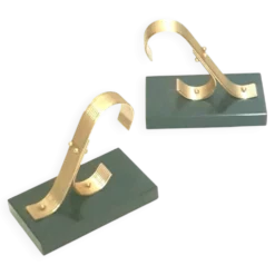 Paire de serres - livre gold starry 1950 XXe