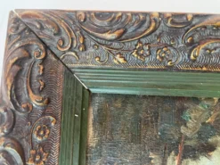 Paire de tableaux anciens