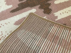 Paire de tapis organiques de style scandinave, Tchécoslovaquie années 1970